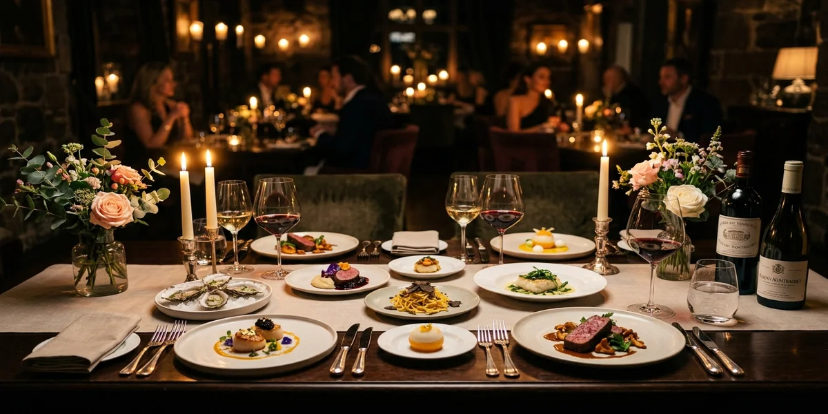 Experiencia Gastronómica de 7 Pasos con Maridaje de Vinos